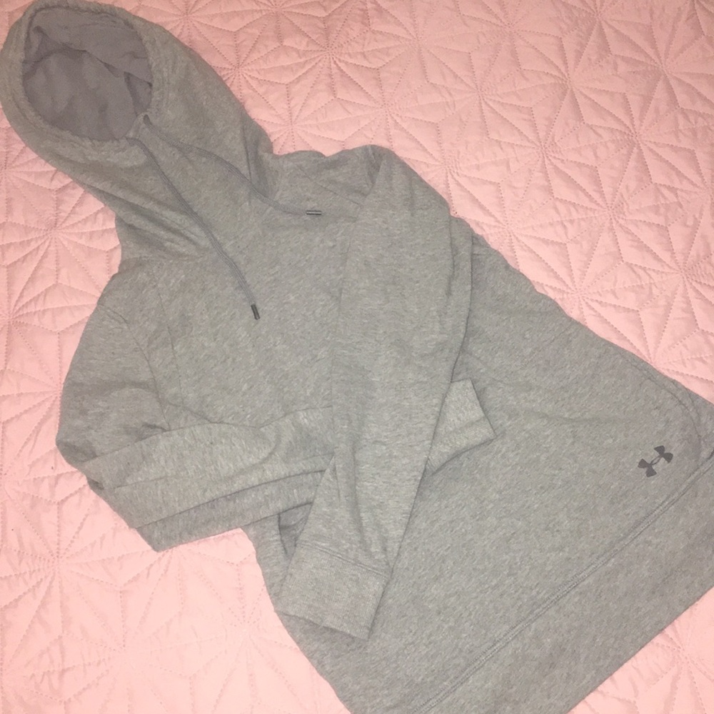Open back hoodie